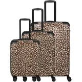 travelite Cruise 4W Trolley L / M / S Travelbag Leopard