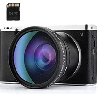 CamKing Digitalkamera 24MP FHD 1080P Kompaktkamera mit 4,0-Zoll-LCD-Touchscreen 8X