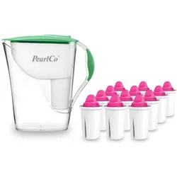 PearlCo Wasserfilter Fashion mint inkl. 12 AquaMag Filterkartuschen
