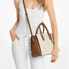 Michael Kors Laila Handtasche Leder Beige
