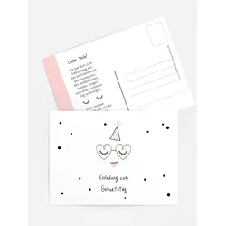 Einladungen zum Geburtstag  selbst gestalten mit Spruch und Fotos im Onlinedesigner bei Meine-Kartenmanufaktur.de