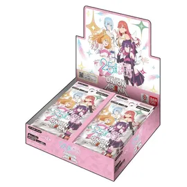 bandai japan Union Arena 2.5-Dimensional Temptation UA33BT Booster Display