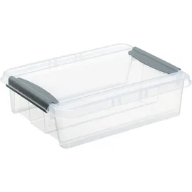 PLAST TEAM Vertriebs GmbH Probox Aufbewahrungsbox 39,0 x 29,0 x 10,8 cm 8-tlg. transparent