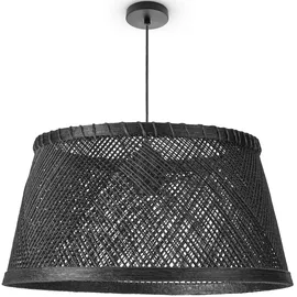 Paco Home RAMA 1-flg. Ø42 cm schwarz vintage