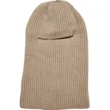 URBAN CLASSICS Unisex Sturmhaube Knitted Balaclava beige one Size