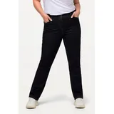 Ulla Popken Funktionshose Jeans Mandy, gerade 5-Pocket-Form, Komfortbund, blau 44 724598903-44 - 34W / 32L