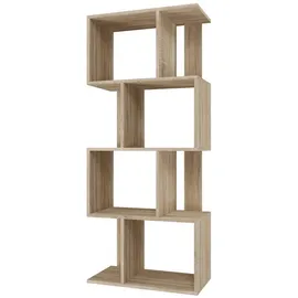 magowa Bücherregal 40 x 30 x 180 cm Braun