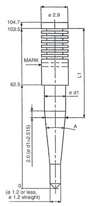 KEIHIN Bushel naald FCR 35-41mm - N427-0CFBQ