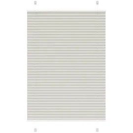 vidaXL Plissee 100 x 100 cm grau