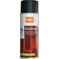 OBI Buntlack Spray RAL 9005 Schwarz matt 400 ml