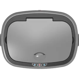 Svita Sensor-Mülleimer 68L Stahl Mülleimer mit Sensor Abfalleimer Küche Grau