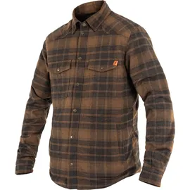 John Doe Motoshirt Hemd Braun L