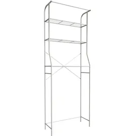 MID.YOU Waschmaschinenschrank Tubas 60 x 24 x 167 cm Weiß
