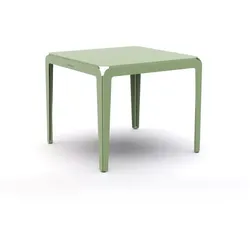 Bended Table / Outdoor Esstisch  90x90 grün