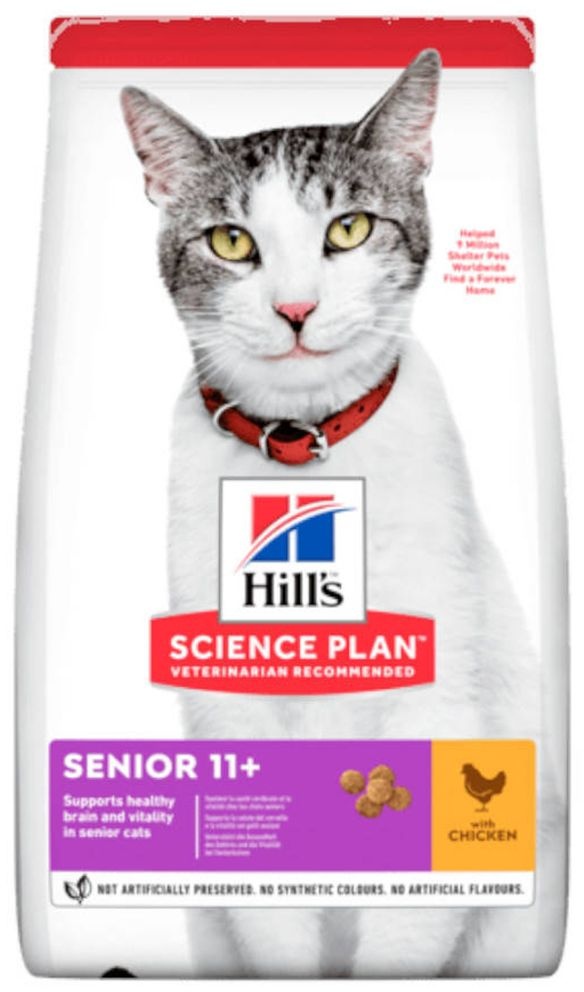 Hill's Science Plan Senior 11+ Poulet 3 kg pellet(s)