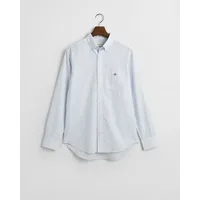 GANT Reg Stripe Langarmhemd - Light Blue - 3XL