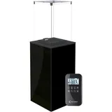 Kratki Terrassenheizer Patio Mini Glas schwarz automatische Steuerung 8,2kW