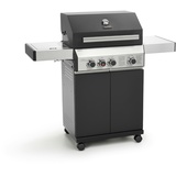 TAINO Gasgrill Black 3+1 93583