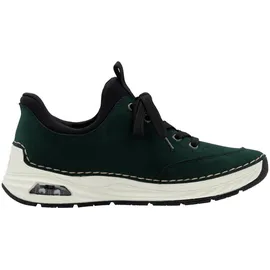 Rieker Damen 44567 Slipper, grün 39
