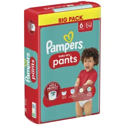 Pampers® Windeln BabyDry Größe 6 46ST für Kids und Teens (4-12 Jahre)