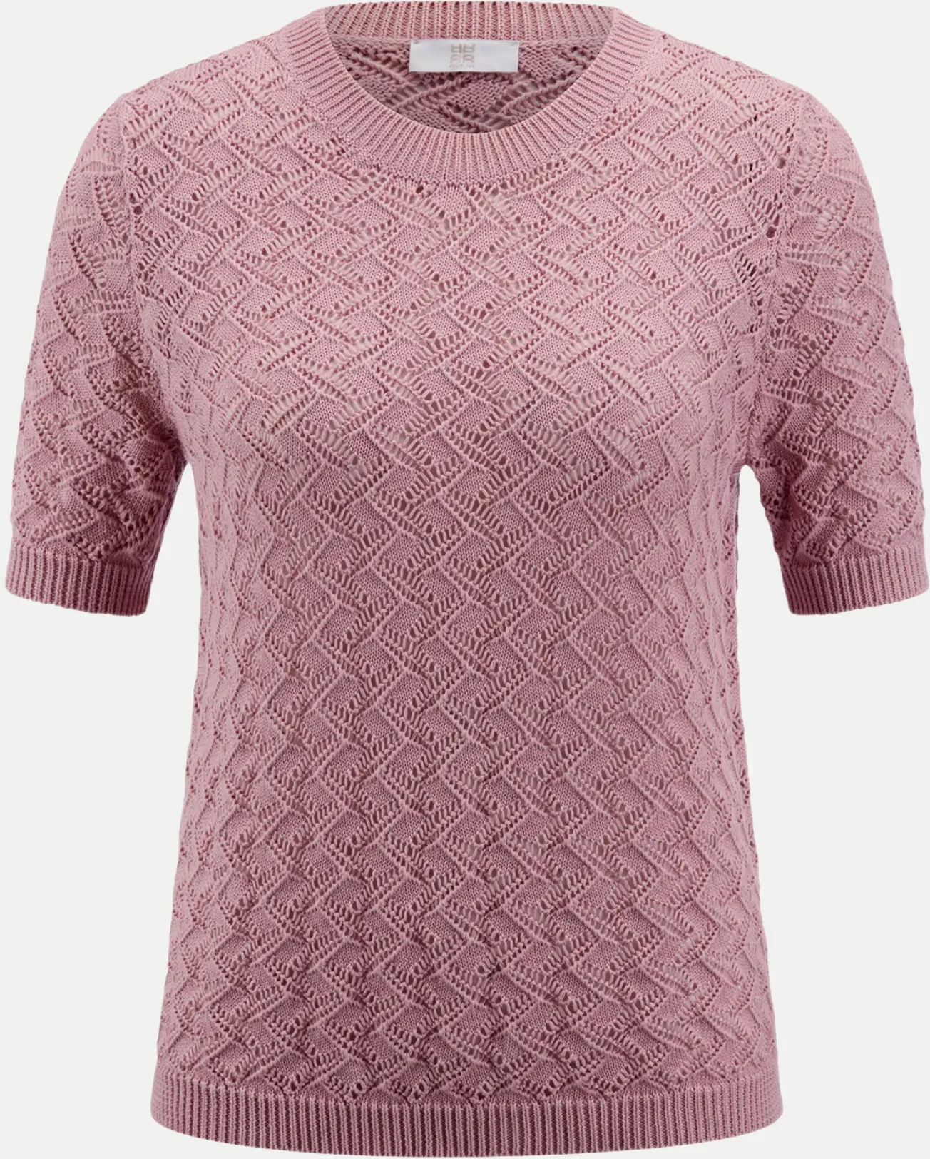 Kurzarm-Pullover Rosa 44