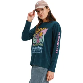 Roxy Langarmshirt »Hangloose Washed« Roxy Anthracite