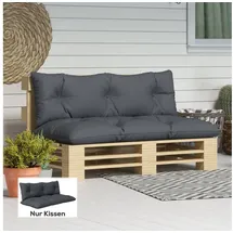 Outsunny Bankauflage 150 x 98 x 8 cm grau 1 St.