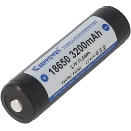 Keeppower 18650 Li-Ion-Akku 3200 mAh 3,6 V 69,4x18,6 mm