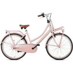 Popal Daily Dutch Basic+ N3 - Kinder Hollandrad - Citybike - 26 Zoll - Lachsrosa lachsrosa|braun 26