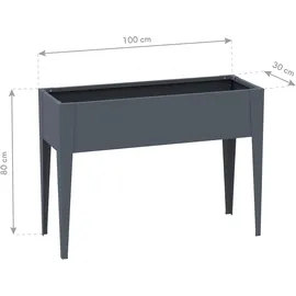 Westmann Vedura M 30 x 100 x 80 cm Anthrazit