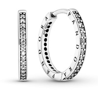 PANDORA Damen-Ohrstecker 925 Sterlingsilber zirkonia 290558CZ, Silber