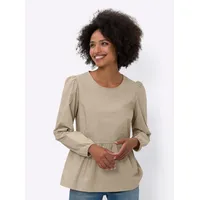 Heine Schlupf-Bluse in beige | Gr.: 34