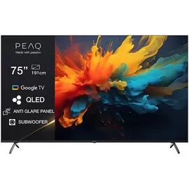 PEAQ PTV 75GQU-5025C 75" 3840 x 2160 QLED 4K-Fernseher