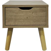 Hti-Living Nachtschrank 1 Schublade Thekla 29325