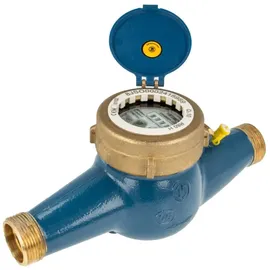 Schlösser Armaturen Js Wasserzähler Mnr 1 Zoll Dn 25 Q3=10, R80, Baulänge 260 mm,