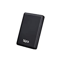 Bipra U3 Externe Festplatte (2,5 Zoll, USB 3.0, FAT32, 2 TB, SSD) Schwarz