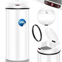 Kesser Automatik Sensor Mülleimer 30 l Silber