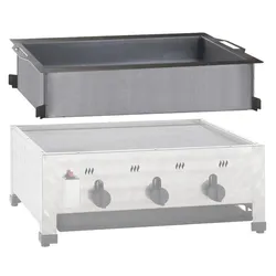 Frittierpfanne  für Gas-Kombi-Bräter 3