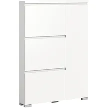 MID.YOU Shoelove 95 x 130 x 18 cm weiß / weiß