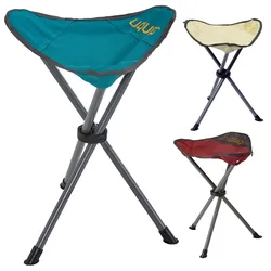 UQUIP Dreibeinhocker Darcy XL Falthocker Campinghocker Faltbar Leicht 100 kg Farbe: sand