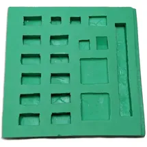 TFC Troll Factory TFC Krippenform Silikonform Basissteine für den Krippenbau Set 1