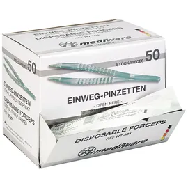 mediware Einmal Pinzetten steril 50 Stück