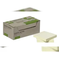 Q-Connect KF17321, 76x76mm, gelb, quadratisch 5705831173217 Q-connect 1200 Blatt,