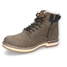 Dockers by Gerli Schnürboots für Herren, grün, Größe 42 EU