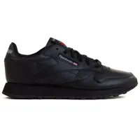 Reebok Classic Leather Sneaker, Core Black Core Black Core Black, 38