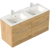 Posseik Badmöbel Homeline 120 Eiche Gold