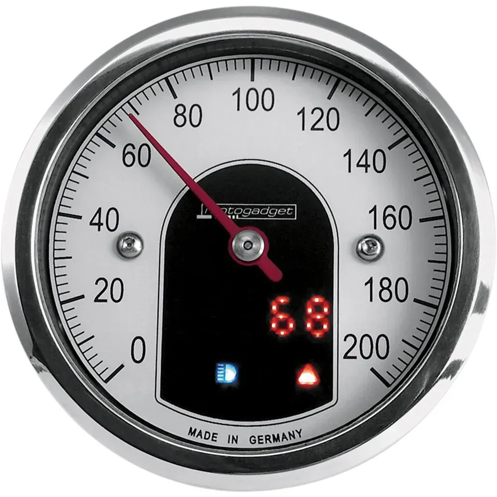 Motogadget Motoscope Tiny Tachometer - Polished - One Size