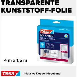 Tesa Moll Fensterfolie IsolierfolieThermo Cover 4 x 1,5 m