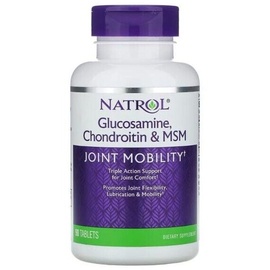 Natrol Glucosamin, Chondroitin & MSM Tabletten (90 Tabletten)