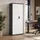 VCM Malivo Aktenschrank 80 x 180 x 40 cm schwarz
